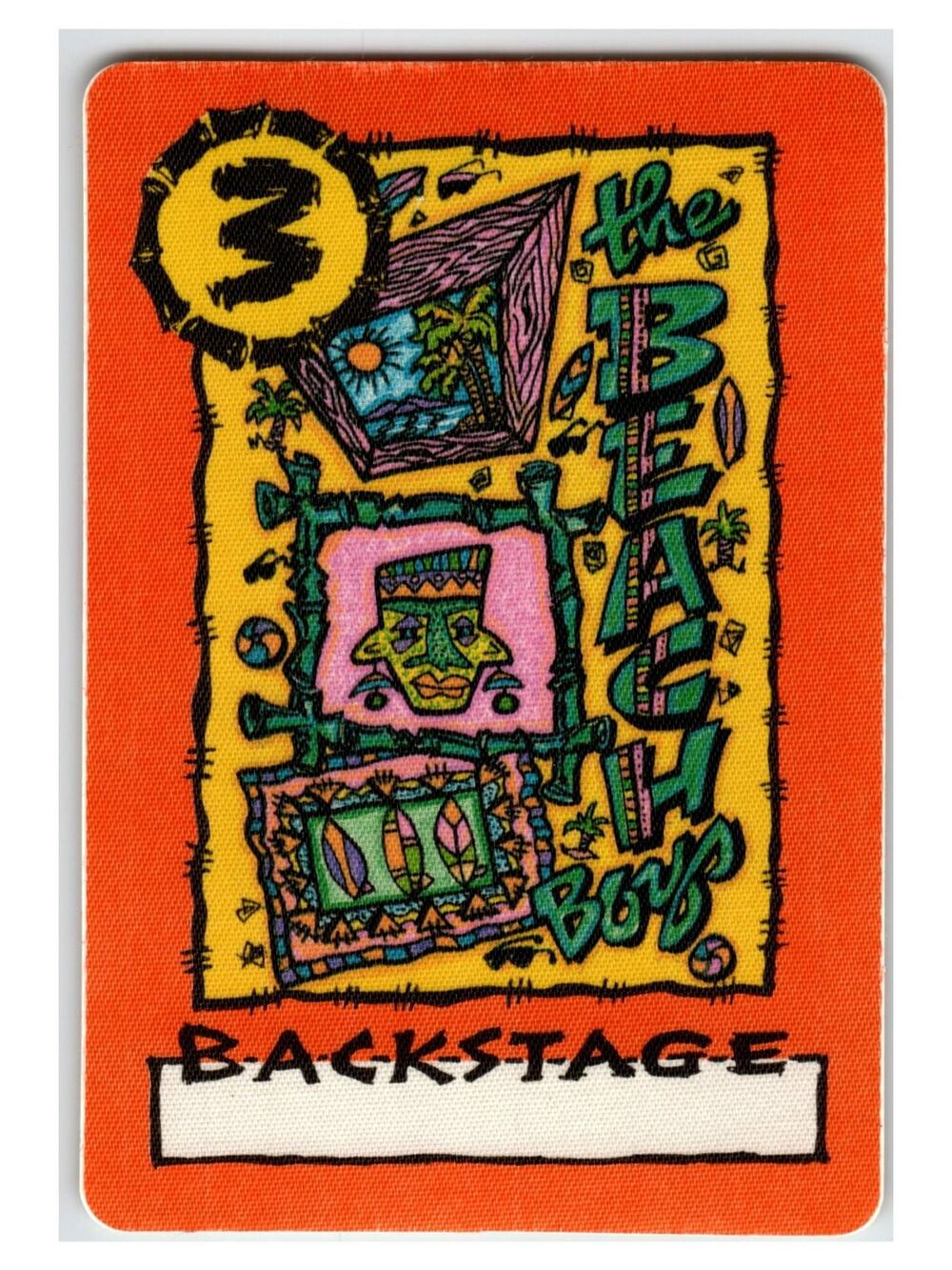 The Beach Boys Starlinger Backstage Sticker #3 Collectible Paper Art